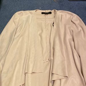 Forever 21 suede cardigan
